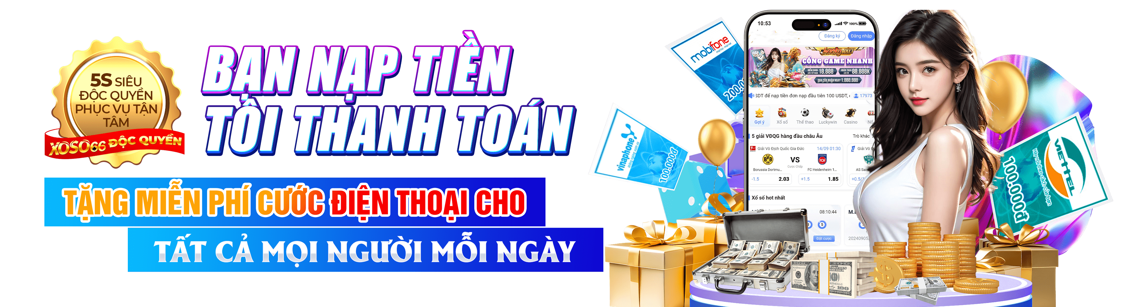 Hình ảnh quảng cáo của 96go hiển thị nền tảng và các lợi ích