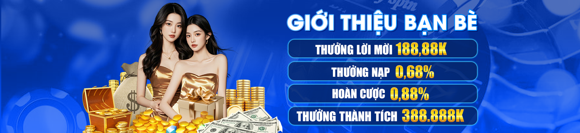 Hình ảnh quảng cáo của 96go hiển thị nền tảng và các lợi ích