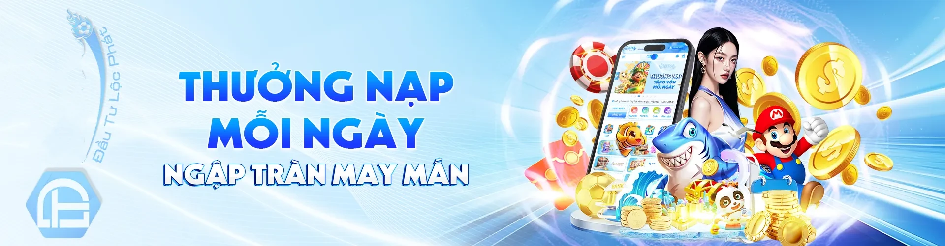 Hình ảnh quảng cáo của 96go hiển thị nền tảng và các lợi ích