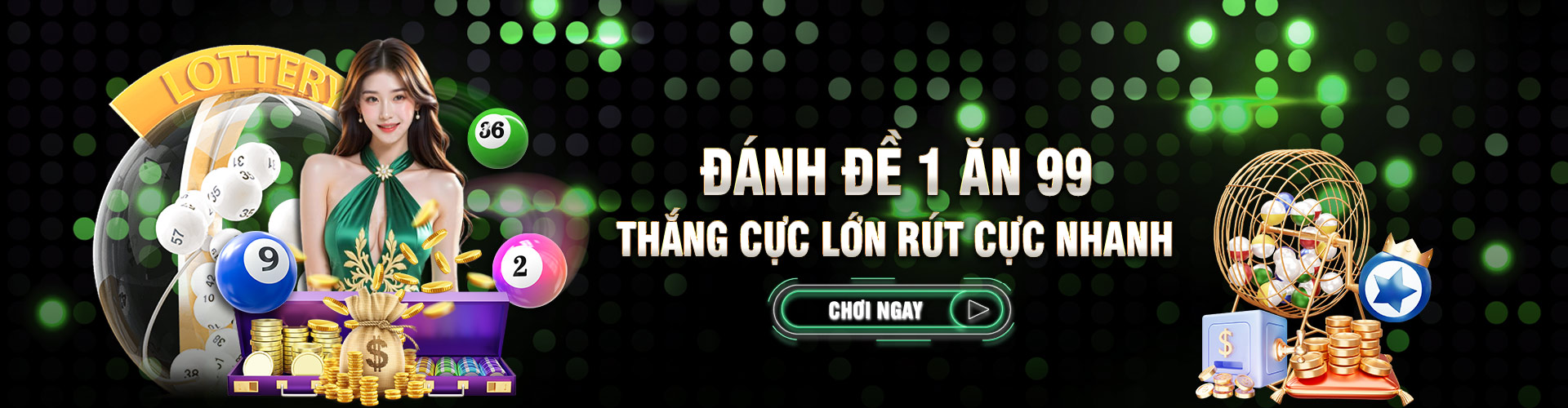 Hình ảnh quảng cáo của 96go hiển thị nền tảng và các lợi ích
